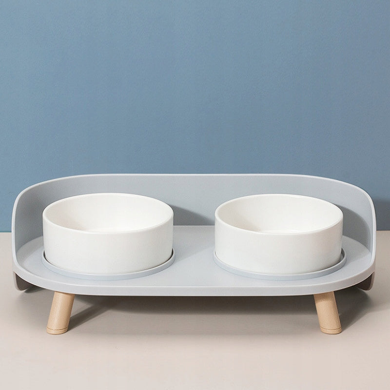 DOUBLE BOWL RAISED TABLE ON STAND SET STABLE ADJUSTMENT Packaging status original