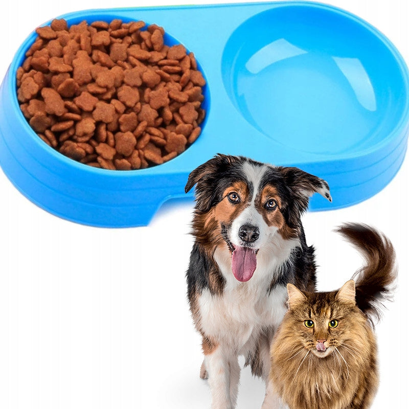 DOUBLE CAT BOWL FOR WATER FOOD PRACTICAL CAT BOWL EAN (GTIN) 6922406157611