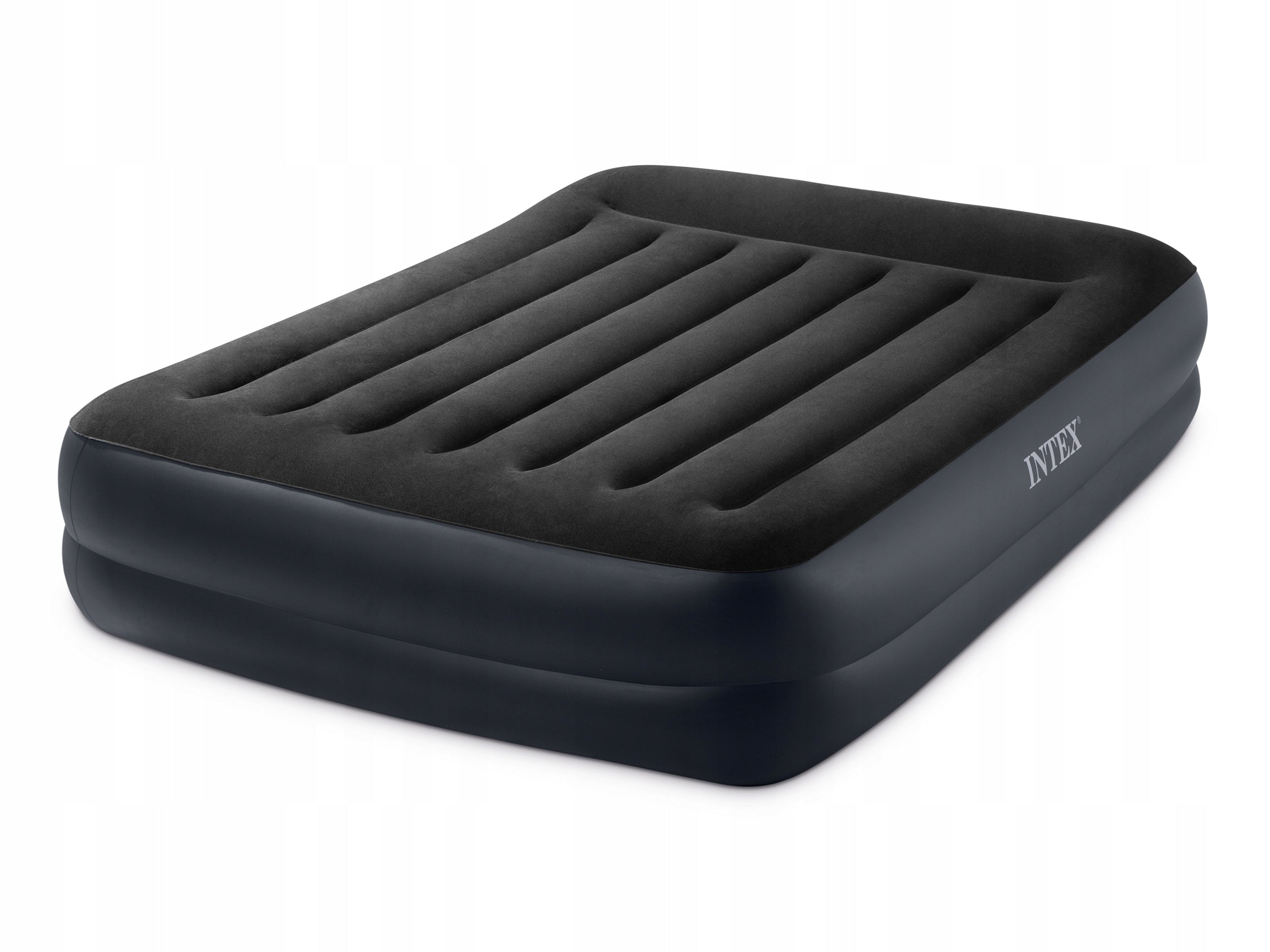 DOUBLE INFLATABLE MATTRESS 203x152cm INTEX 64124ND BUILT-IN PUMP Brand Intex