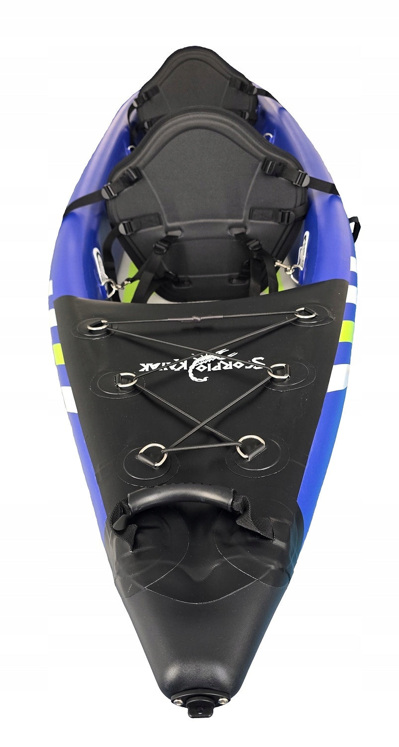 DOUBLE KAYAK PUMPED DS 410 FULL DROPSTITCH SET OF TWO Weight 16 kg
