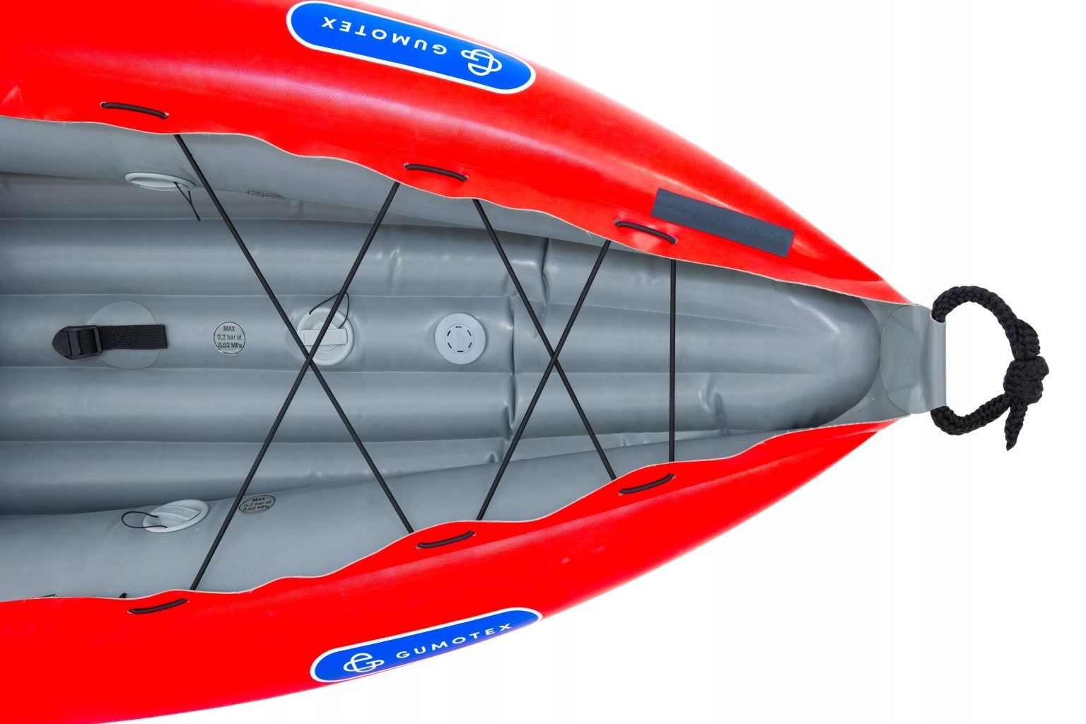 DOUBLE KAYAK PUMPED TWIST 2 GUMOTEX TWO LIGHT Length 360 cm