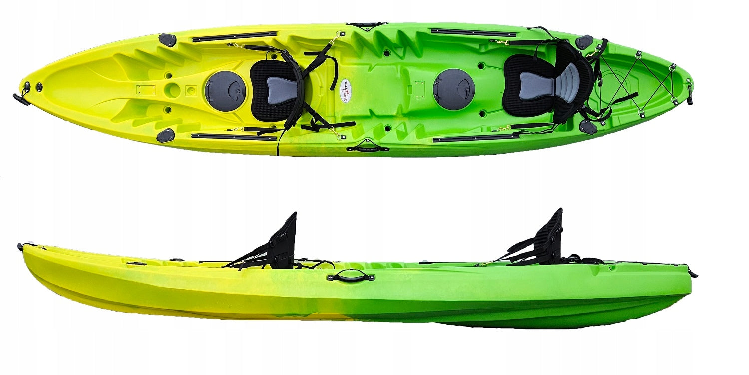 DOUBLE KAYAK SIT ON TOP SCORPIO ORINOCO 3 STABLE FAMILY TWO