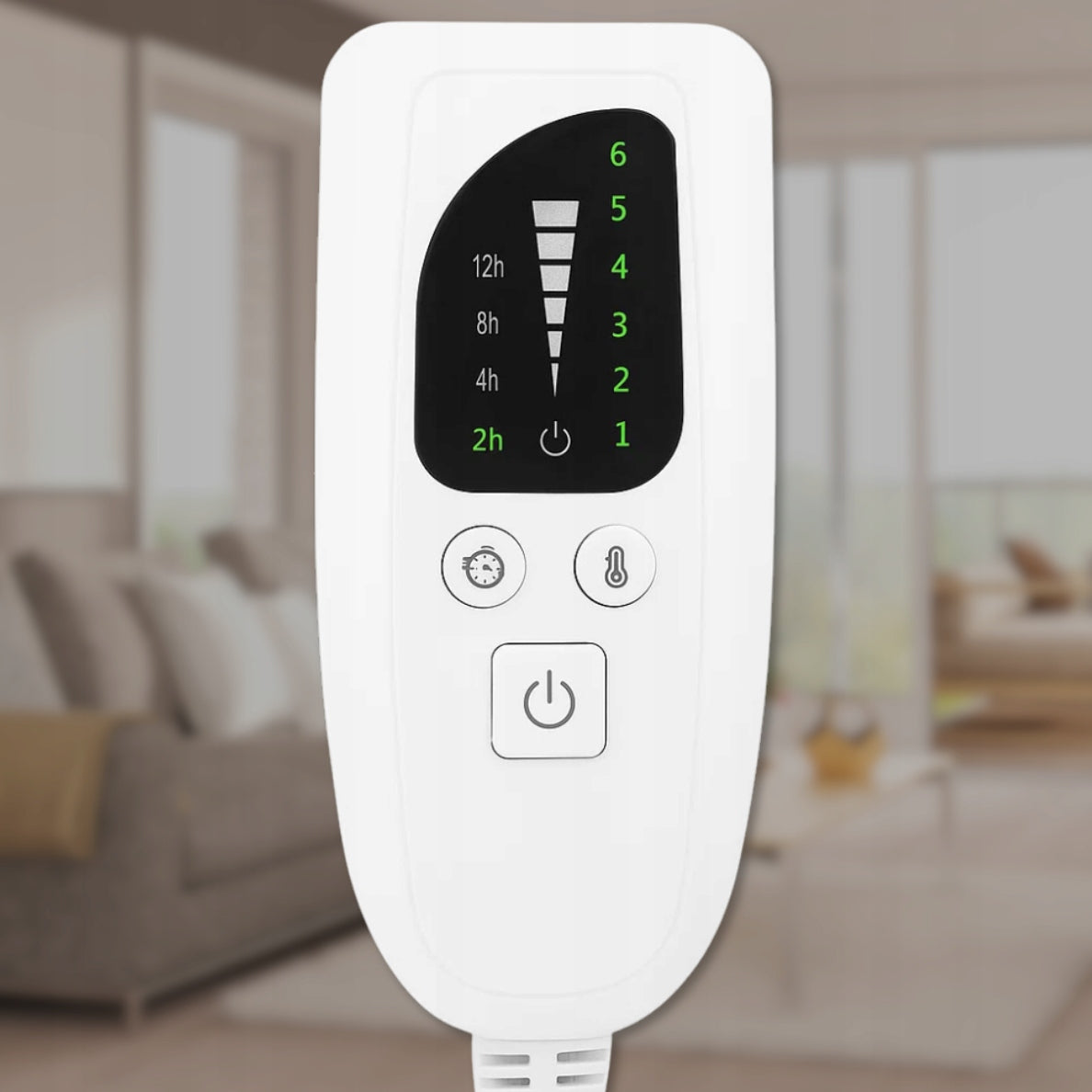DOUBLE LARGE ELECTRIC BLANKET 180X160 HEATED TIMER MAT + REMOTE CONTROL Medical device no