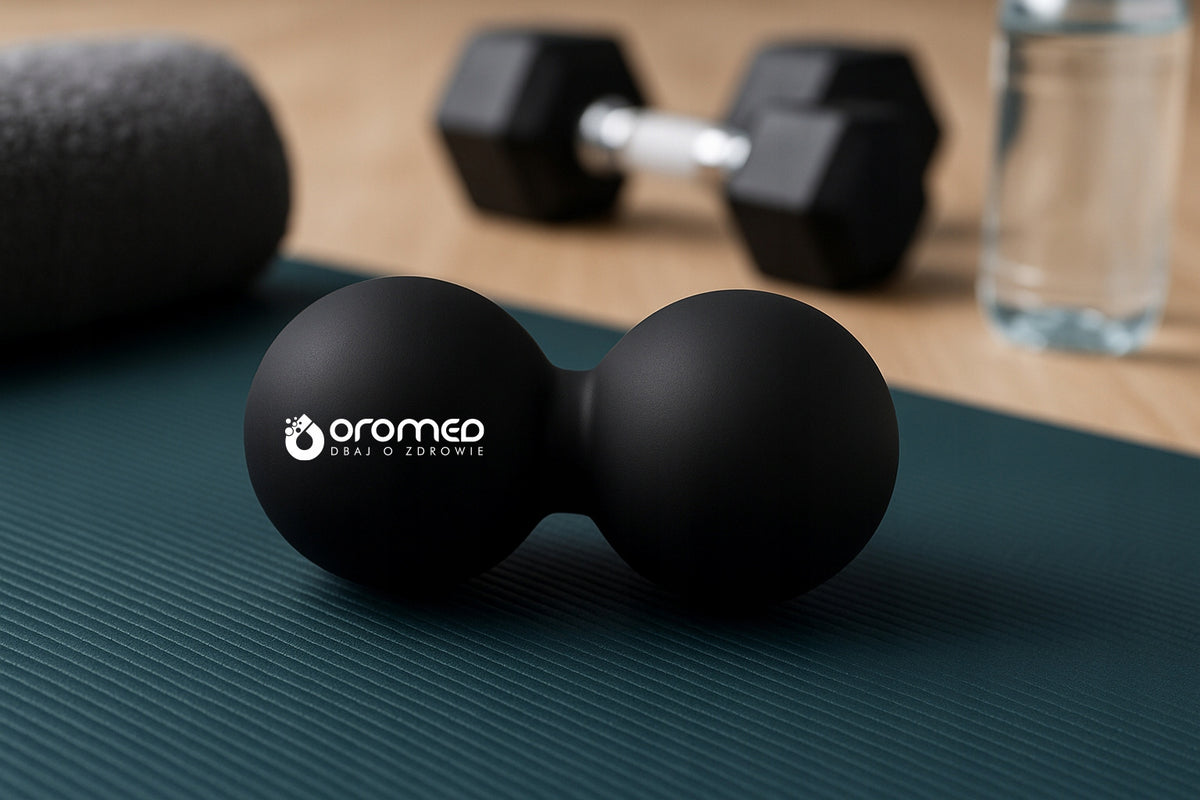 DOUBLE MASSAGE BALL HARD ROLLER POINT MASSAGER FOR LACROSSE MUSCLES EAN (GTIN) 5907086150375