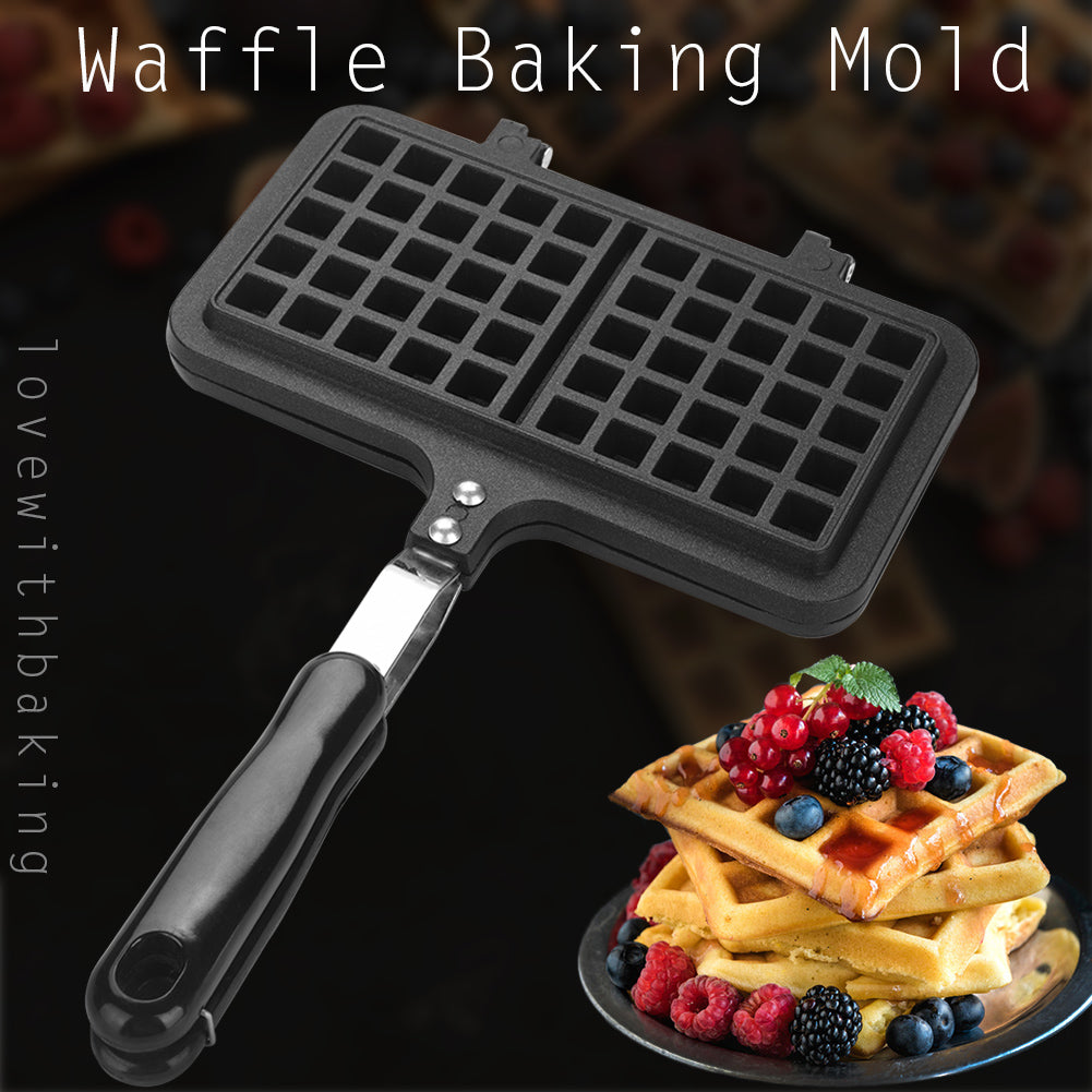 DOUBLE NONSTICK WAFFLE PAN FOR HOME KITCHEN Brand no brand