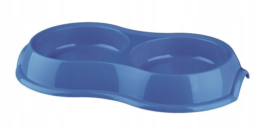 DOUBLE PLASTIC BOWL, 2 × 0.2 l/o 11 cm Brand Trixie