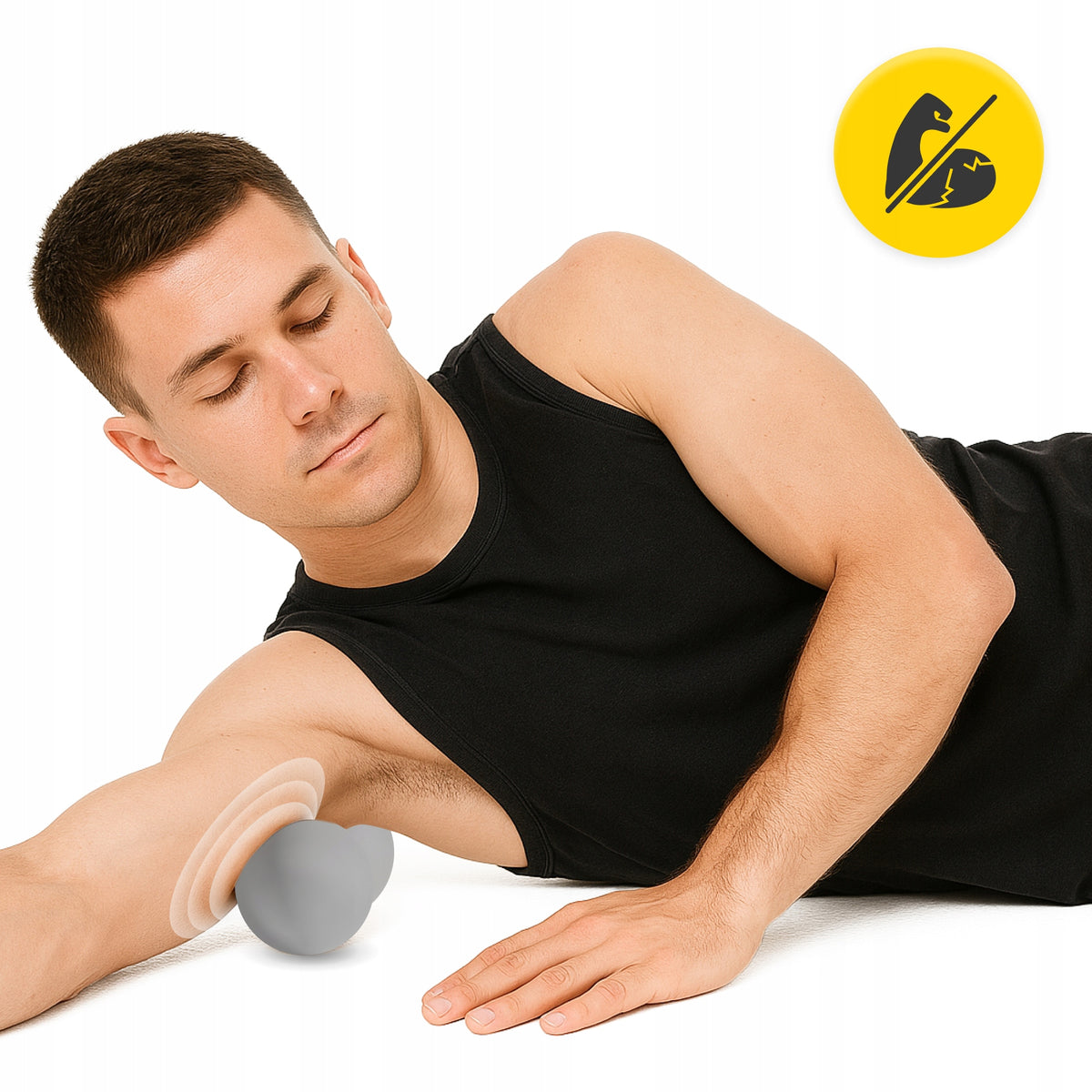 DOUBLE POINT MASSAGE BALL HARD ROLLER DOUBLE BALL EAN (GTIN) 5907739314345