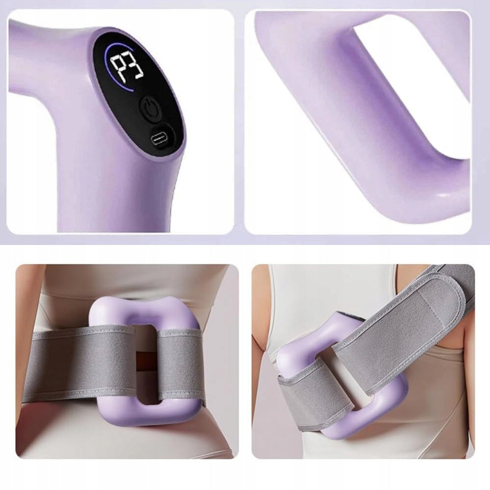DOUBLE RING BODY MASSAGER VIBRATION FAT REDUCTION Body parts stomach