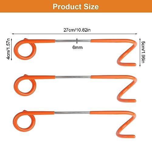 DOUBLE S HOOK FOR CAMPING LANTERN STAINLESS STEEL FOR TOURISTS Manufacturer code Nieoznaczona