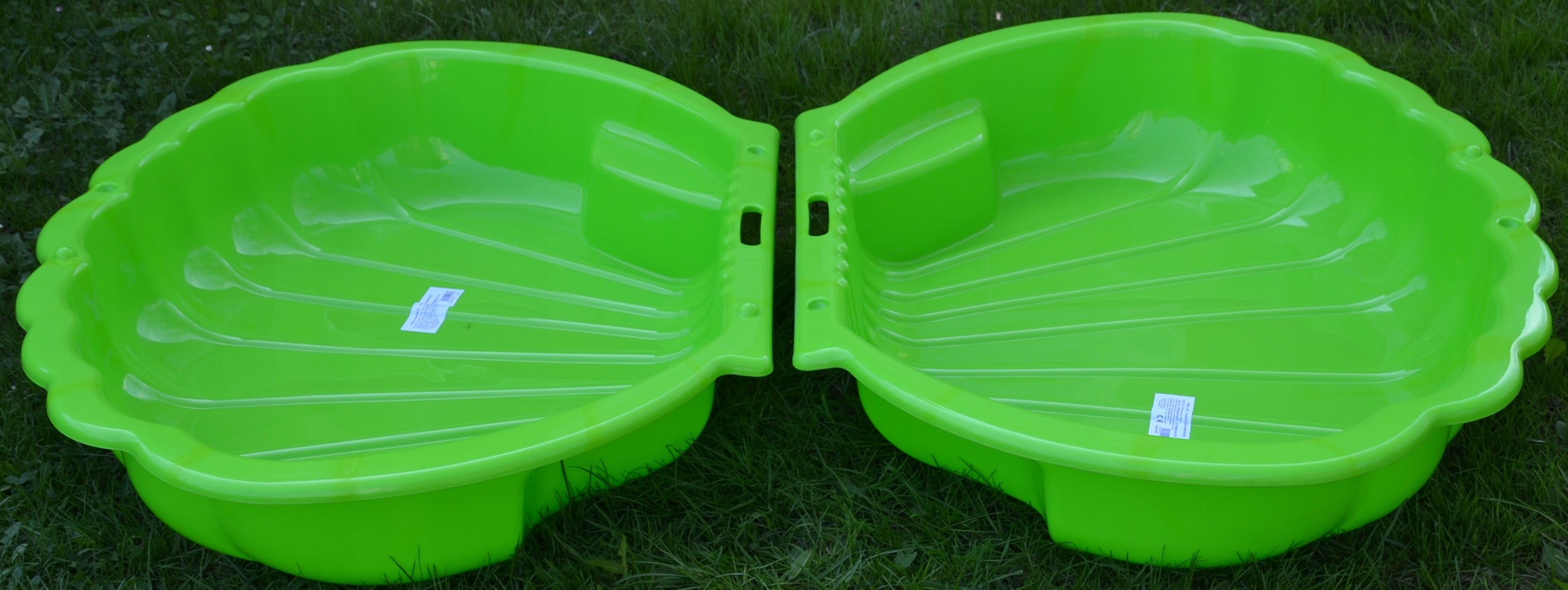 DOUBLE SANDBOX SHELL - COVER - SWIMMING POOL Length 110 cm