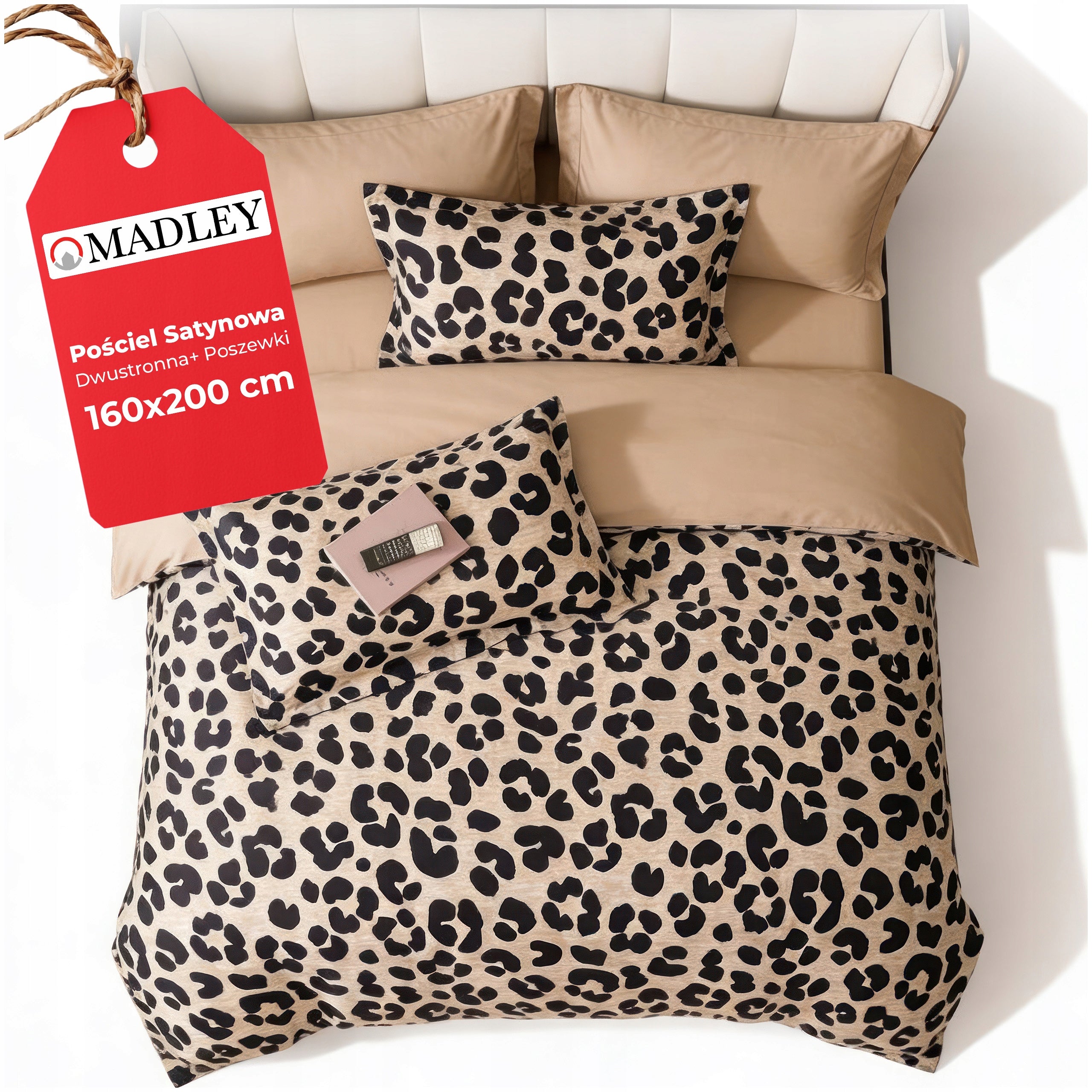 DOUBLE-SIDED BEDDING 160x200 + 2 COVERS 70X80 BEDDING SET | LOTS OF DESIGNS