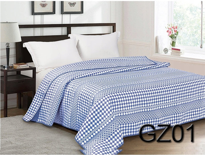 DOUBLE-SIDED BEDSPREAD 160x200 BLANKET COLORS Brand no brand