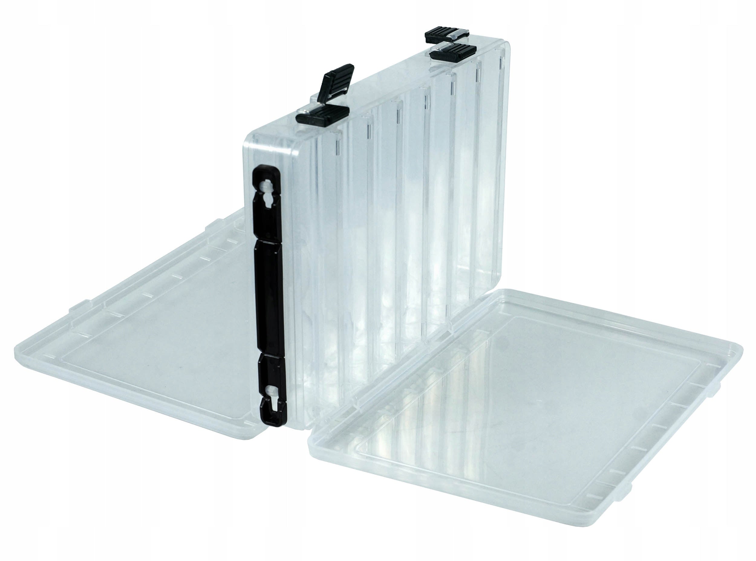 DOUBLE-SIDED BOX FOR PILKERS SPINNER WOBBLERS FOR ANGLER 27,5 X17X5 CM Brand Hokkaido