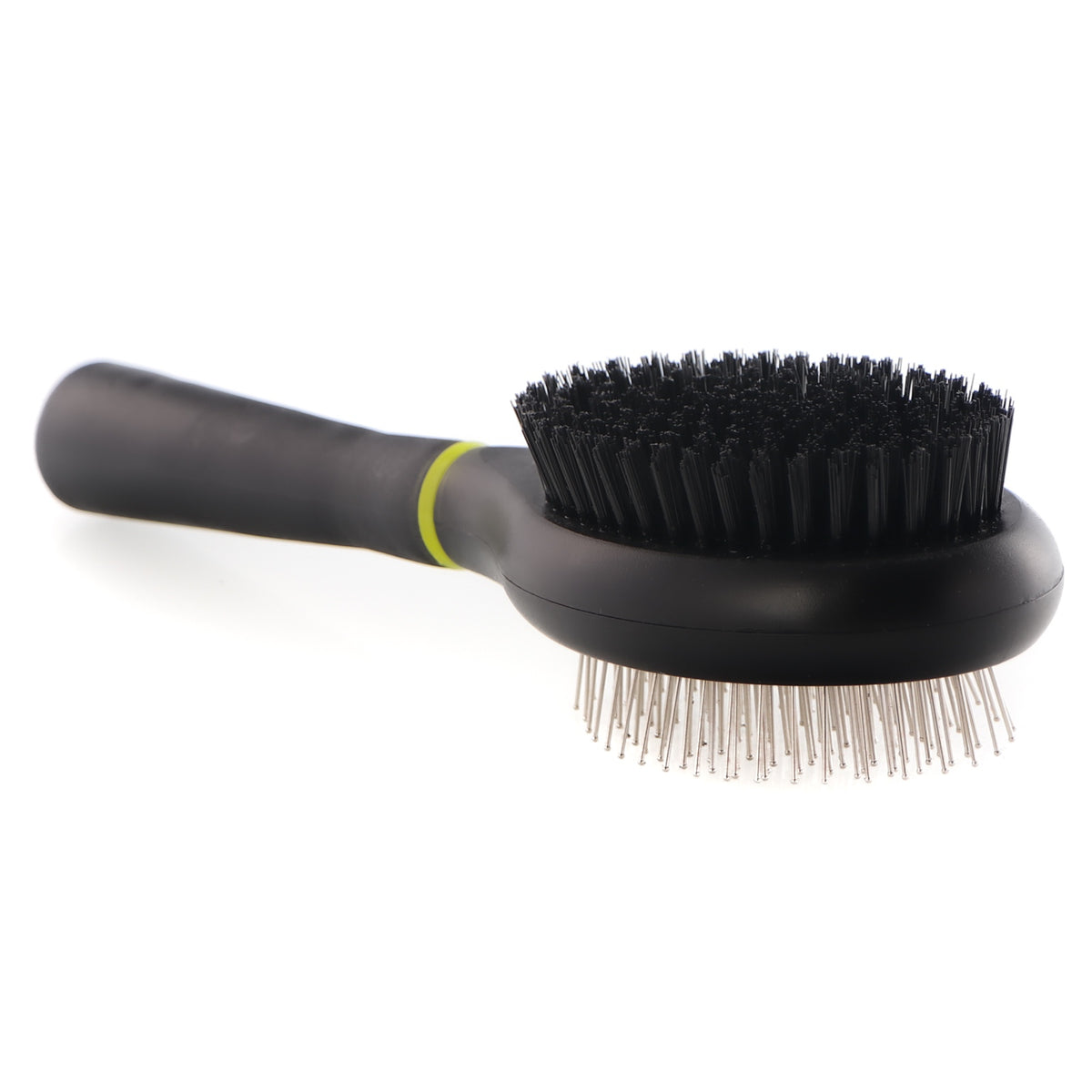 DOUBLE-SIDED BRUSH FOR LARGE BREED DOGS FOR HAIR AND UNDERCOAT 24CM GROOM Manufacturer code KOM DOG COMBI BRUSH LARGE 10720