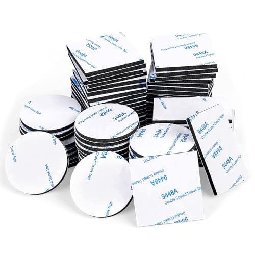 DOUBLE SIDED FOAM ADHESIVE PADS FOR CAR OFFICE HOME 60 PCS. Brand no brand