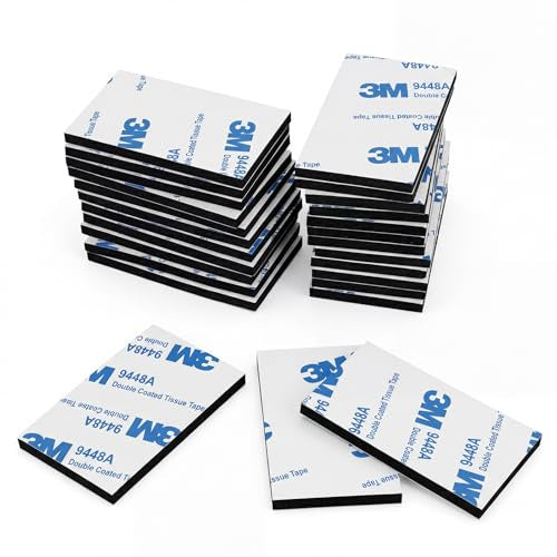 DOUBLE SIDED FOAM SELF ADHESIVE PADS STRONG FOR MOUNTING 100 PCS Brand no brand