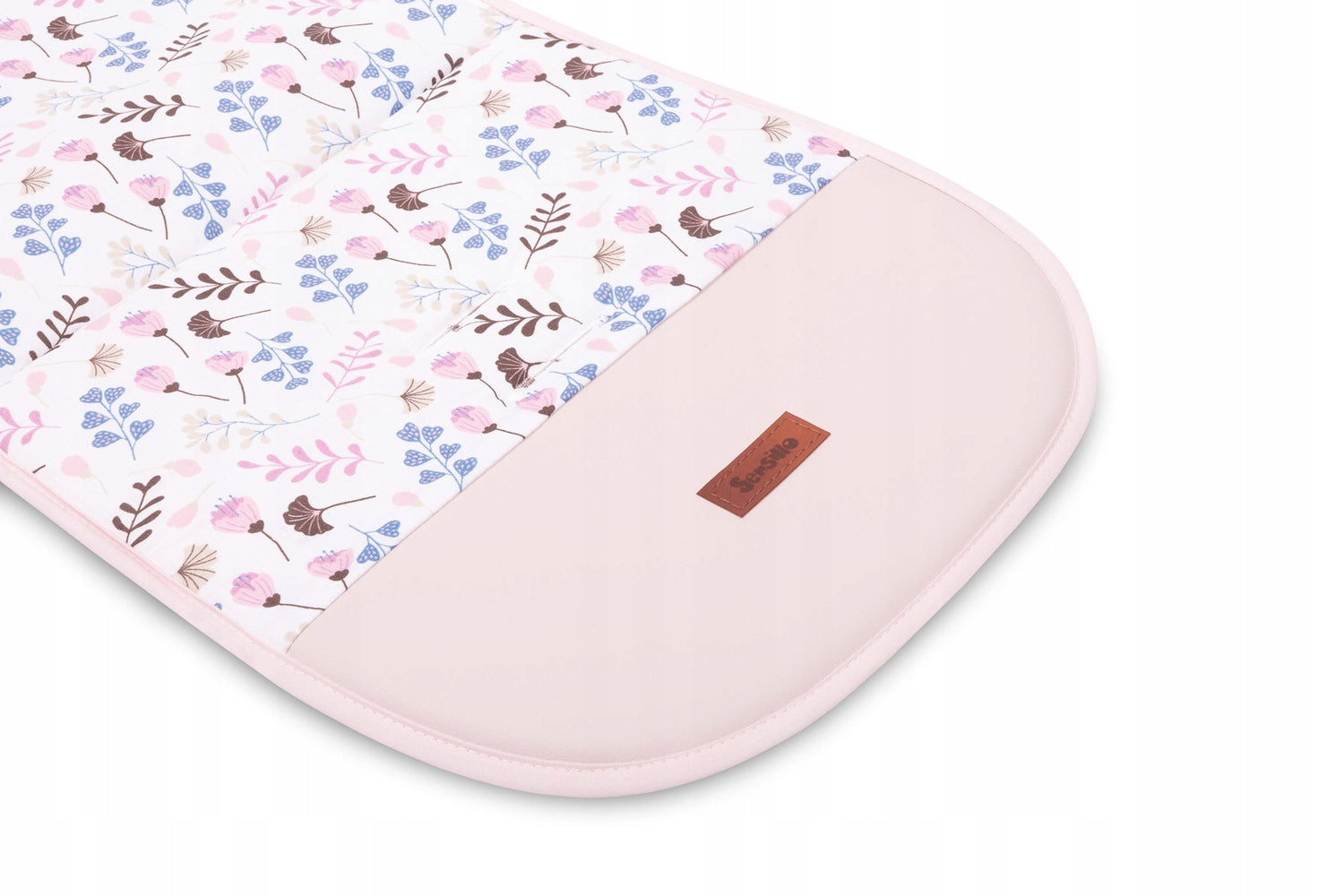 DOUBLE-SIDED INSERT FOR STROLLER GONDOLA VELVET TWIGS PINK Manufacturer code SENSILLO