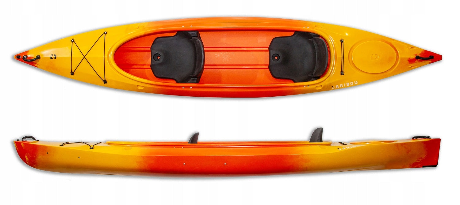 DOUBLE TOURIST KAYAK CARIBOU STABLE FAMILY TWO SET Brand no brand