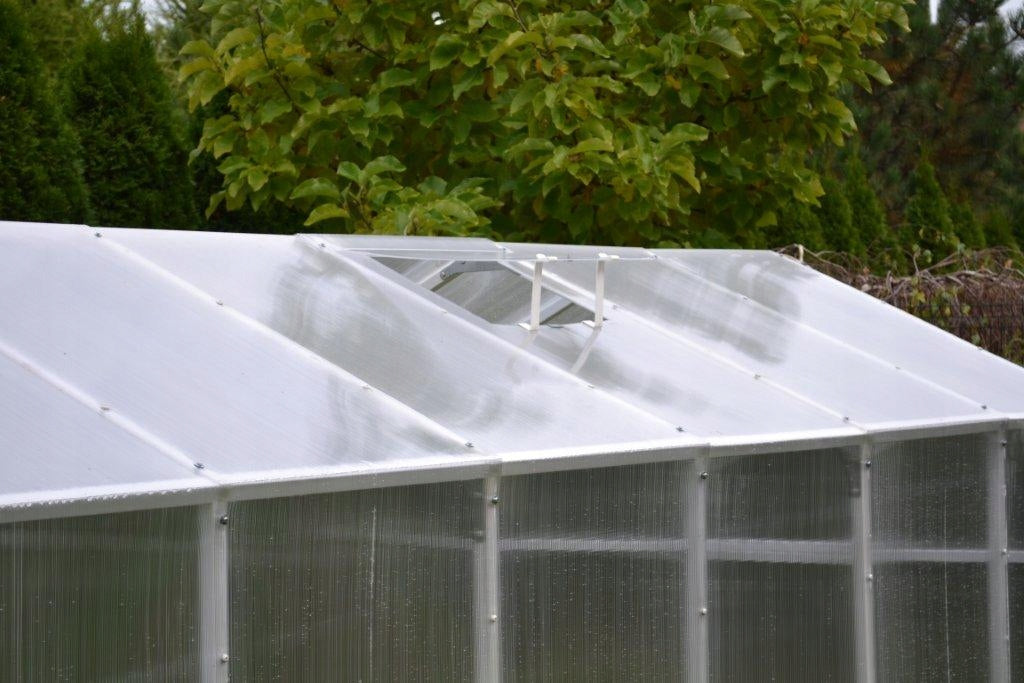 DOUBLE WINDOW FOR GREENHOUSE MADE OF POLYCARBONATE PTF POLAND Width 0.7 m