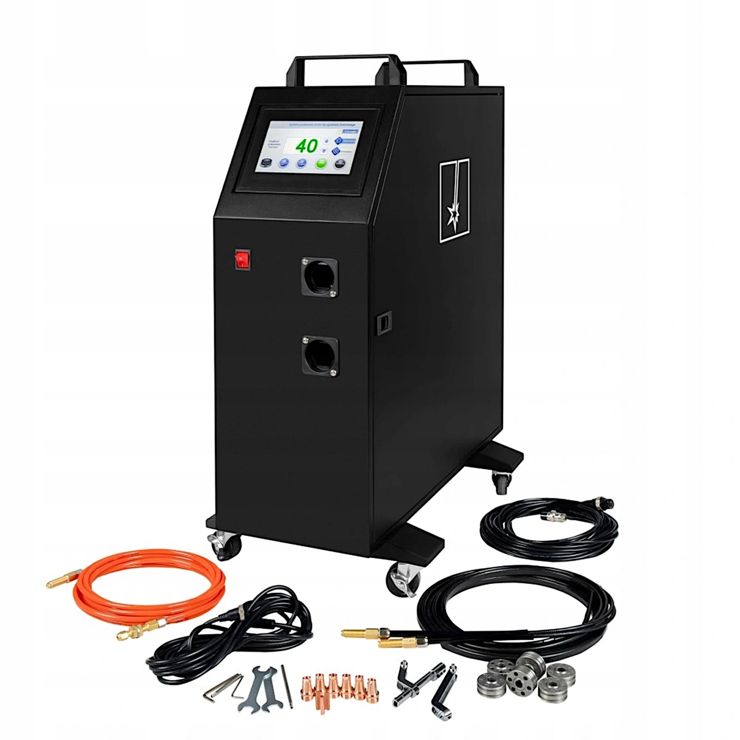 DOUBLE WIRE FEEDER FOR LASER WELDING MACHINE EASY - 4 ROLLS