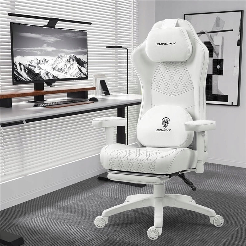 DOWINX GAMING CHAIR ERGONOMIC MASSAGE HEATING WHITE Brand no brand