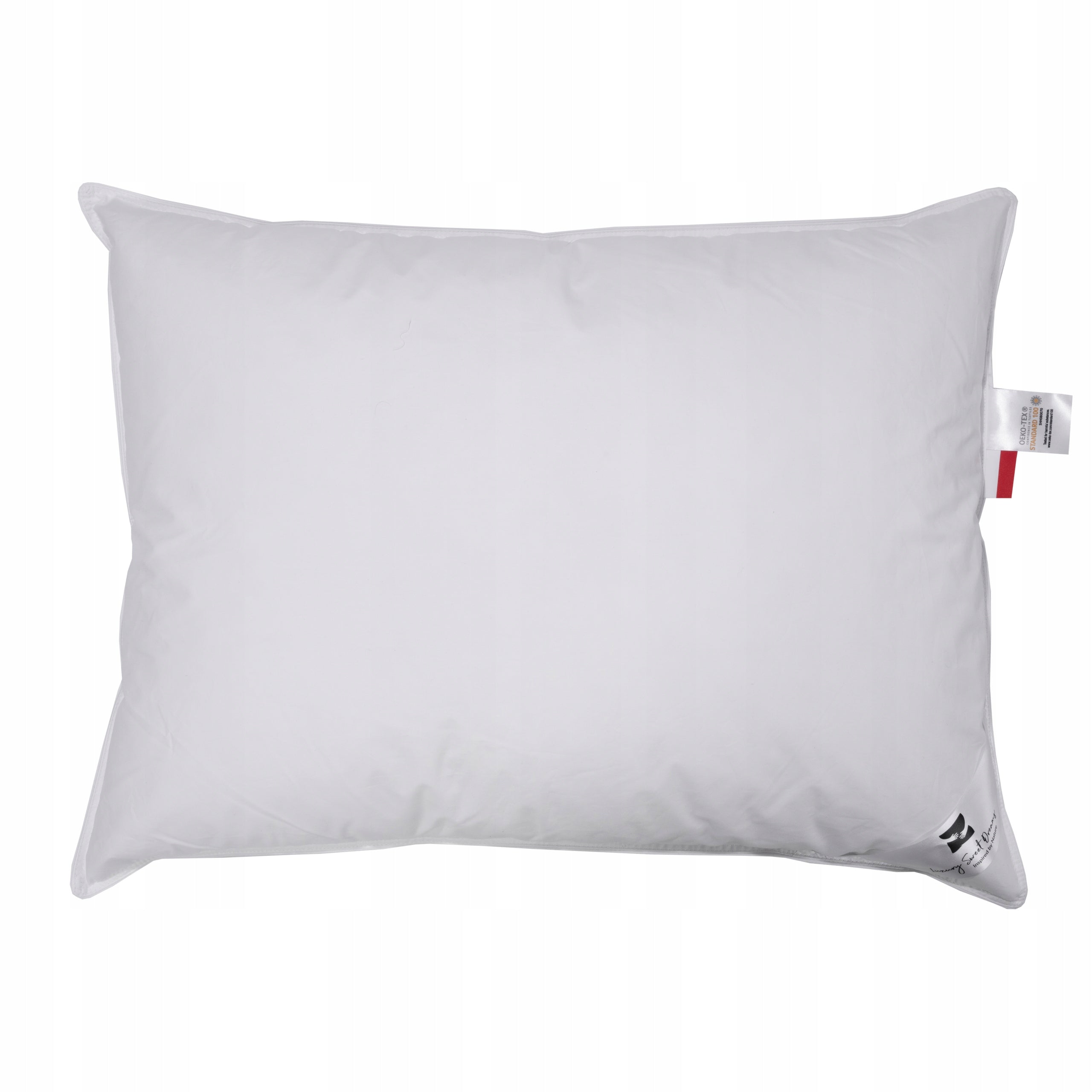 DOWN PILLOW 60x70 CM 3-CHAMBER Polish DUCK DOWN COTTON