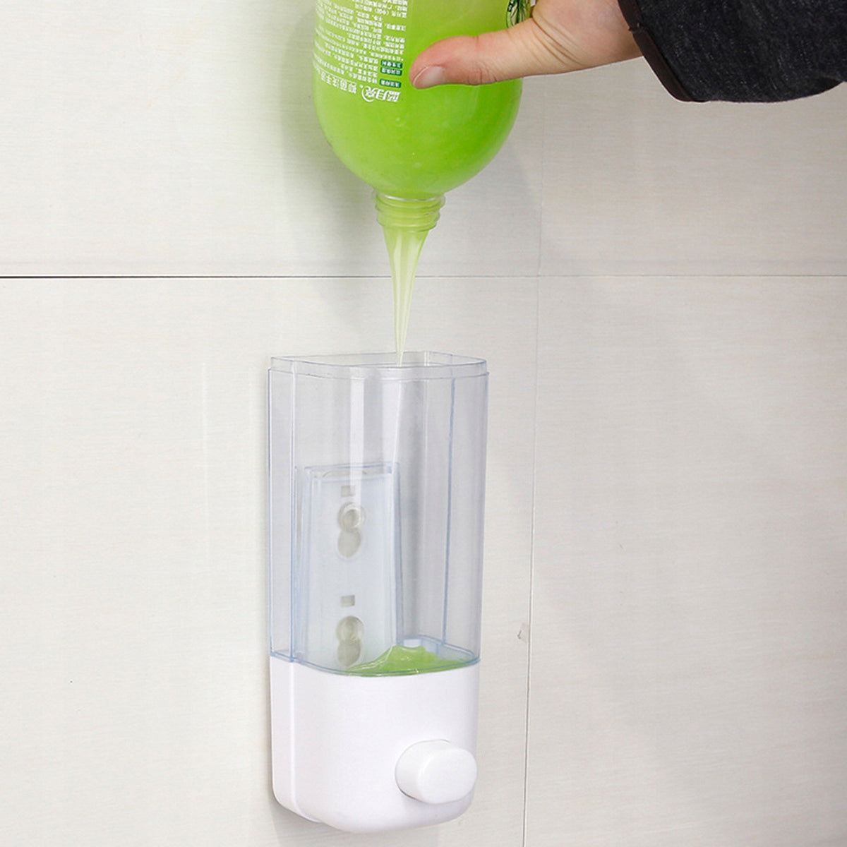 Flüssigseifenspender „Powermax AG191A“ 500 ml., weiß 