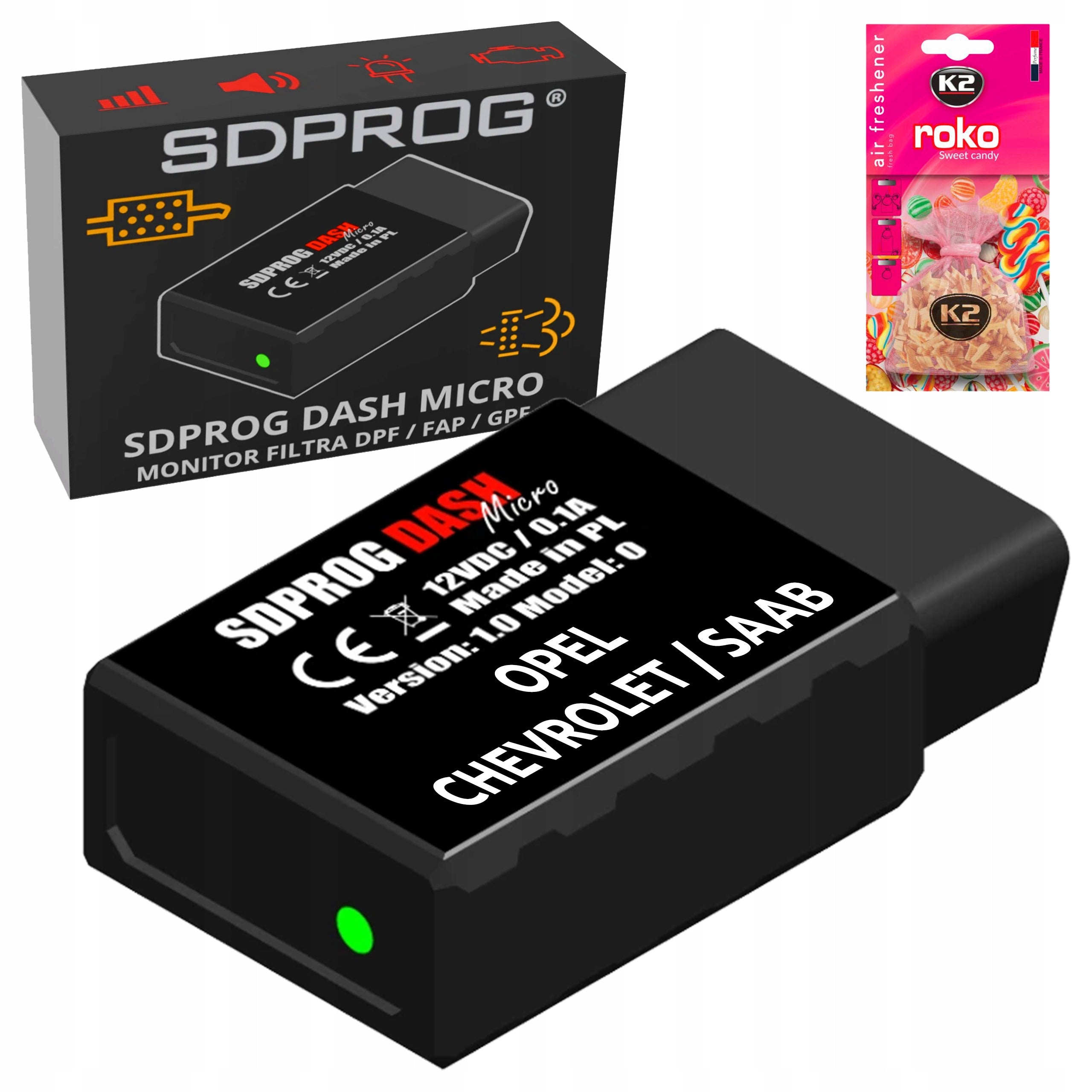 DPF FILTER CLOGGING MONITOR SDPROG DASH MICRO OBD2 | Opel Antara