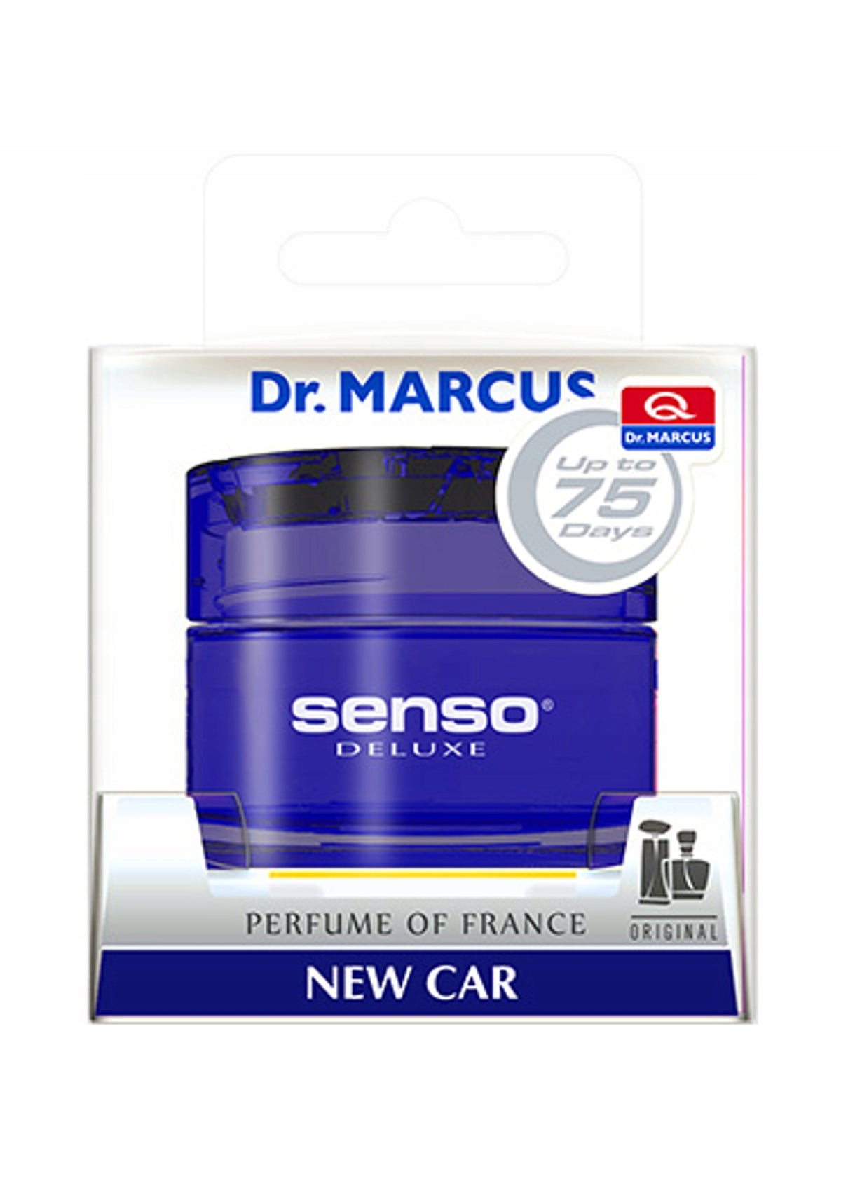 DR MARCUS DELUXE GEL CAR FRAGRANCE IN A JAR NEW CAR