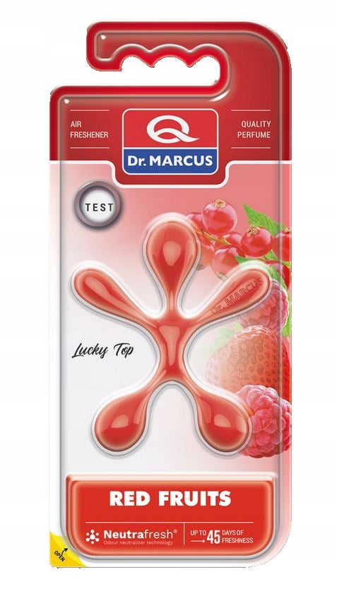 DR. MARCUS fragrance for car LUCKY TOP RED FRUITS - 45 days