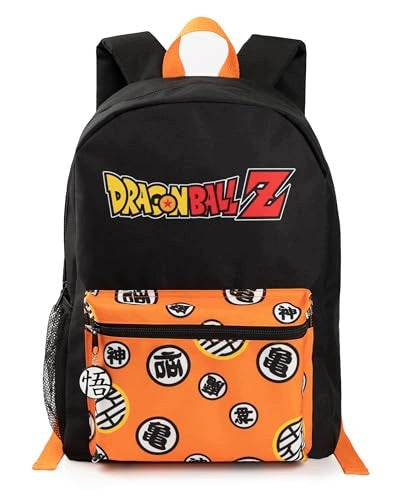 DRAGON BALL SCHOOL BACKPACK WITH GOKU BLACK AND ORANGE FOR BOY Manufacturer code SWC5908151844861