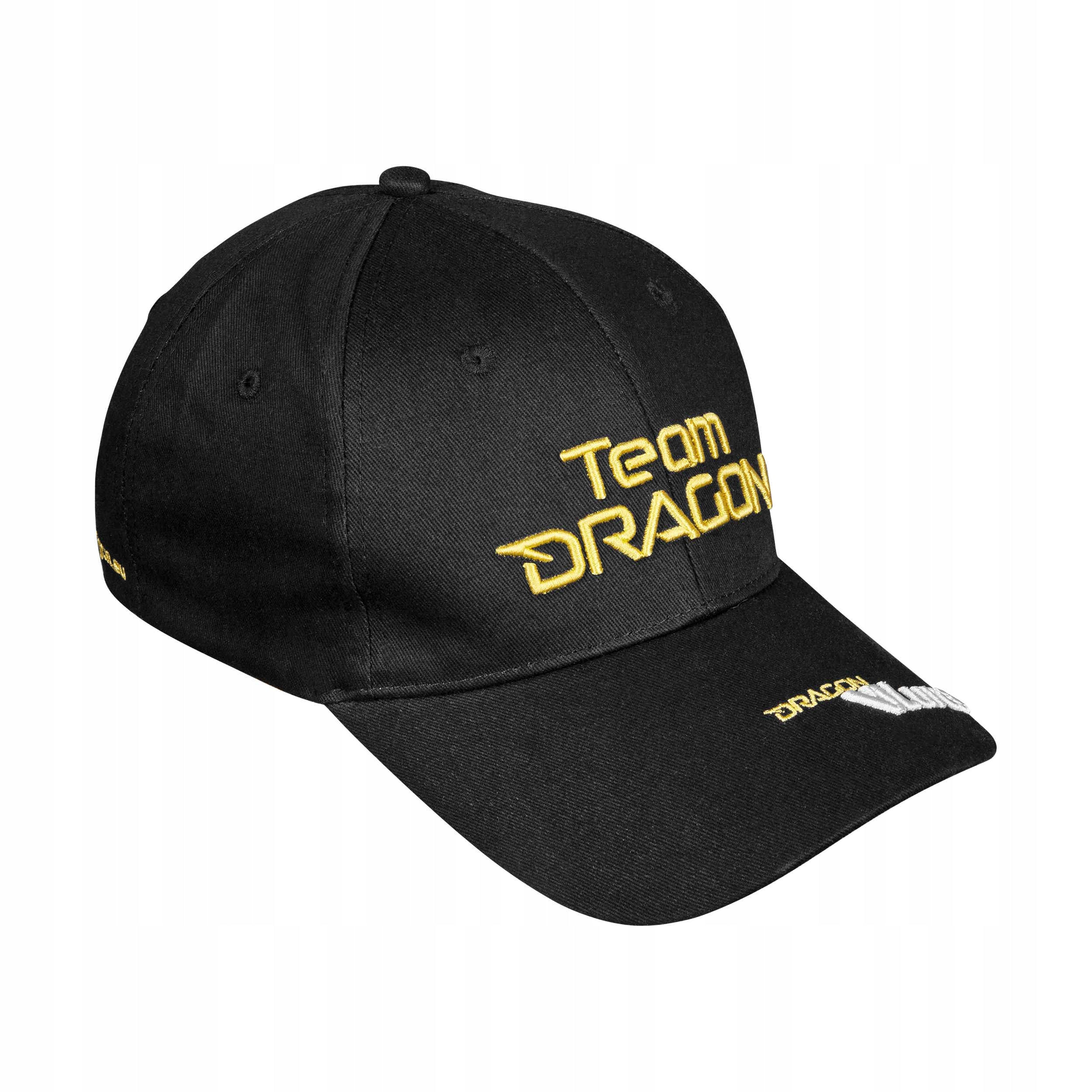 DRAGON BASEBALL CAP V-LURES BREATHABLE BLACK FISHING COMFORTABLE STYLE