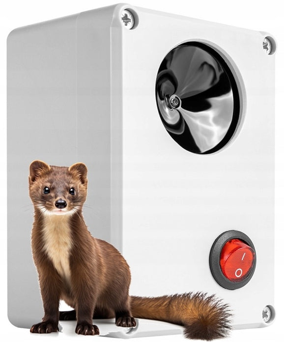 DRAGON ULTRASONIC BATTERY-OPERATED RODENT RAT MARTEN REPELLENT