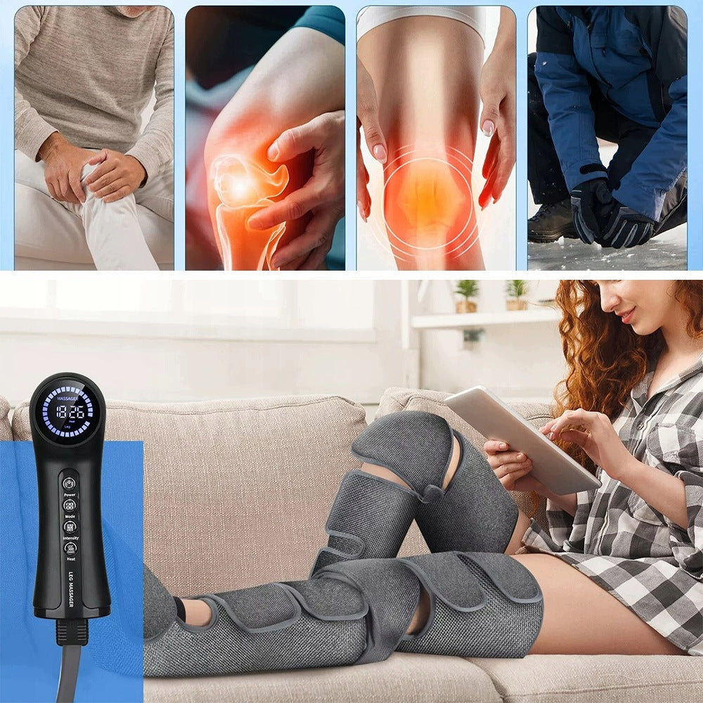 DRAINAGE LYMPHATIC LEG MASSAGER MULTIFUNCTIONAL CALF FOOT THIGH MASSAGE Packaging status original