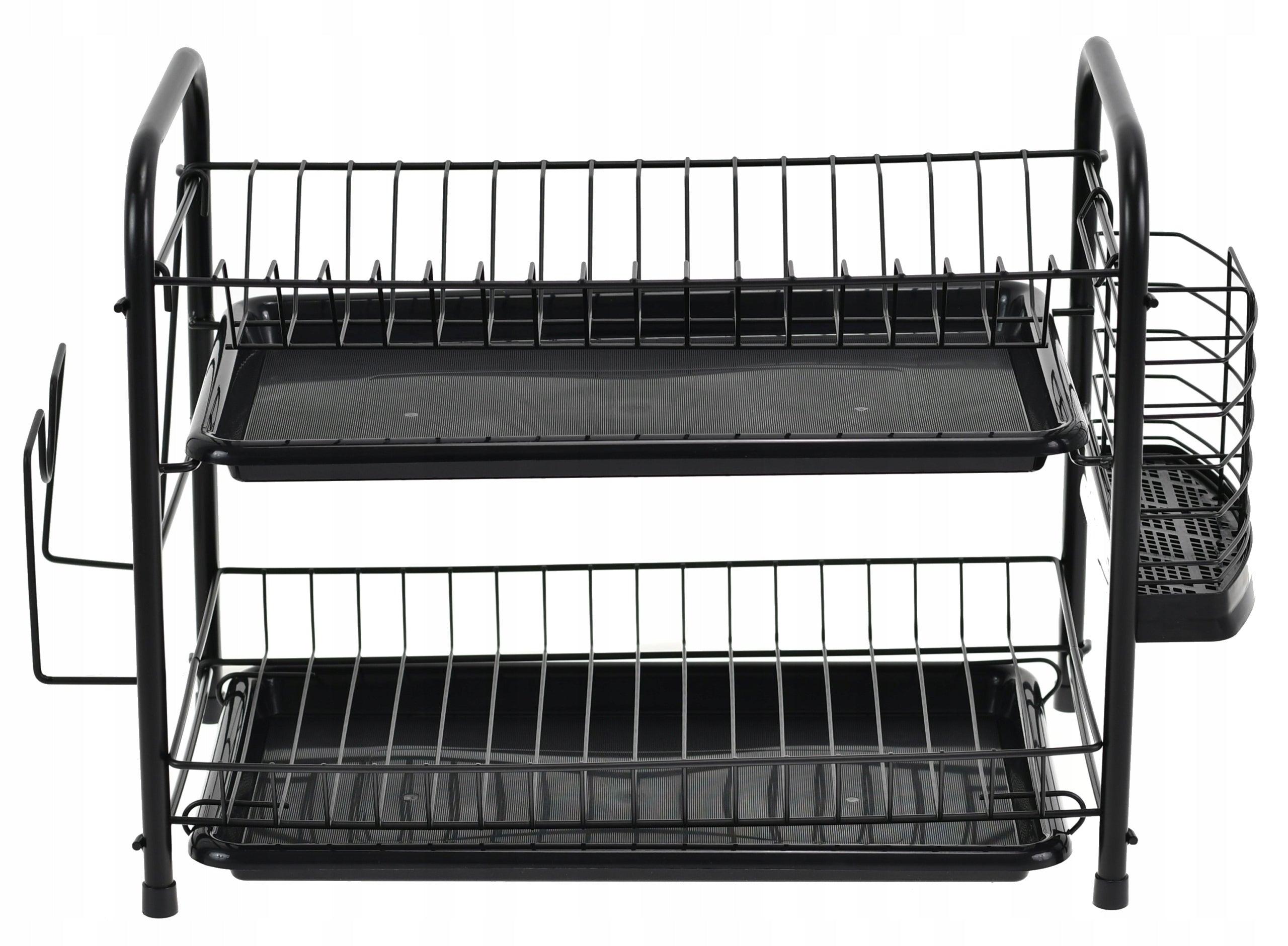 DRAINER DISH DRYER PLATES CUTLERY BLACK Brand Elitehoff