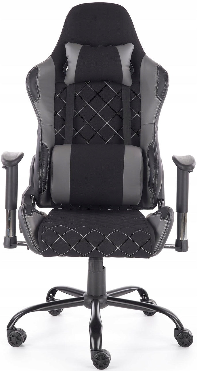 DRAKE gaming chair black gray swivel ergonomic for the player Manufacturer code V-CH-DRAKE-FOT-CZARNY