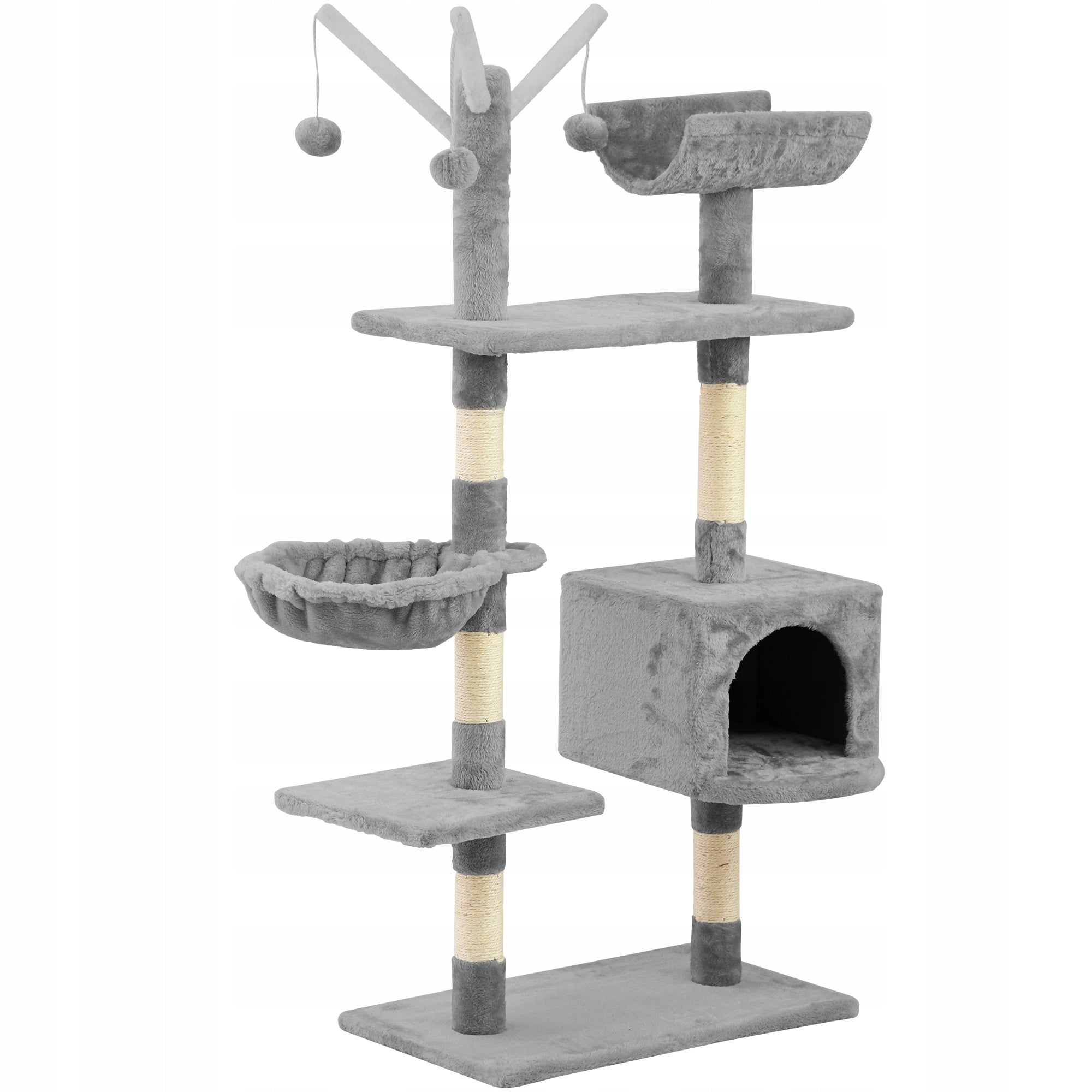 Katzenkratzer Tutumi 310589 Xxl, 135 cm, grau 