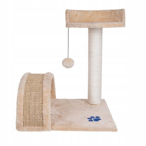 Kiste für Katzen, Sandfarbe. 