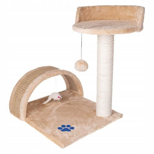 Kiste für Katzen, Sandfarbe. 