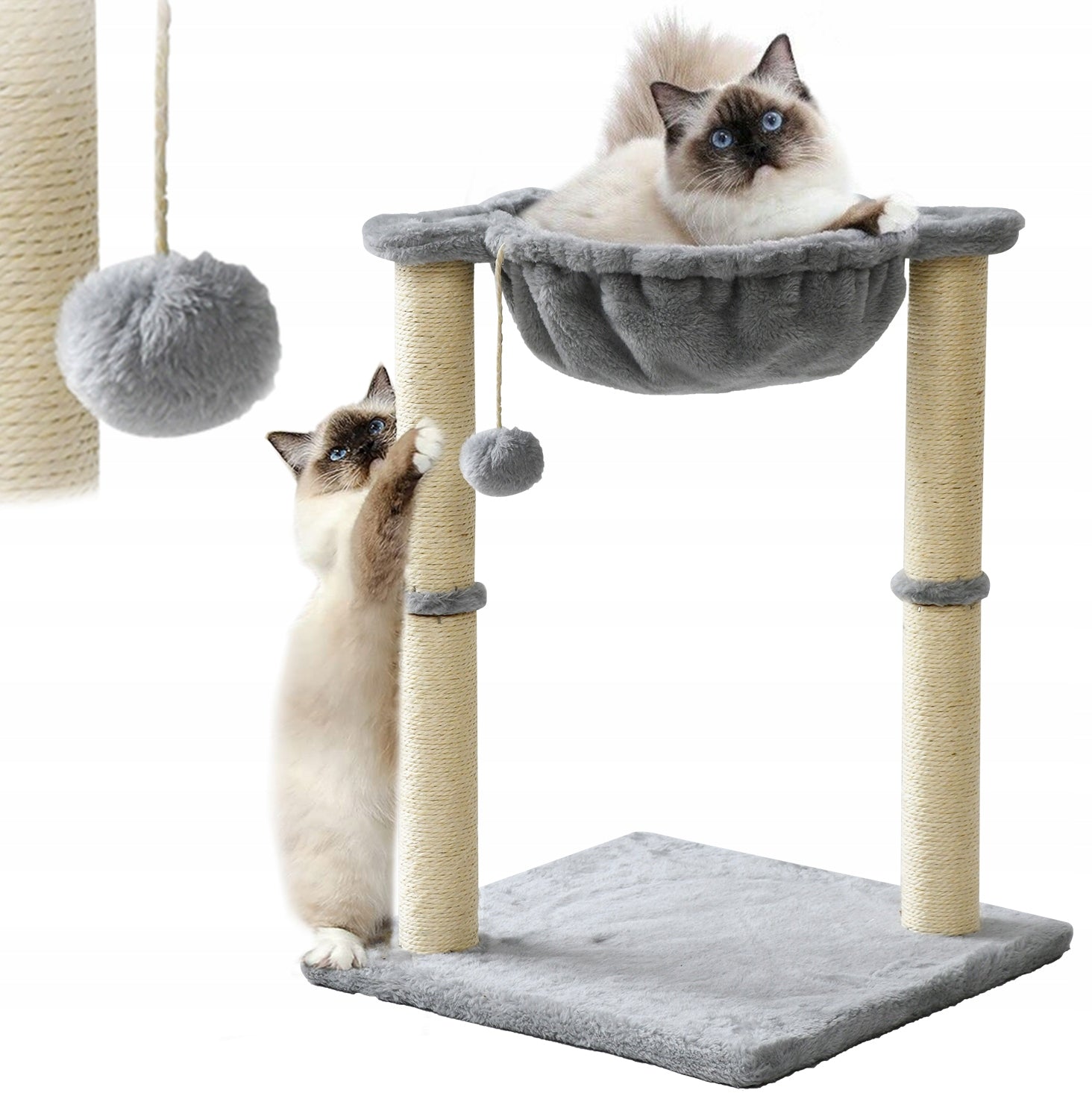 Katzenkratzer Tutumi 331667, 45 cm, grau 