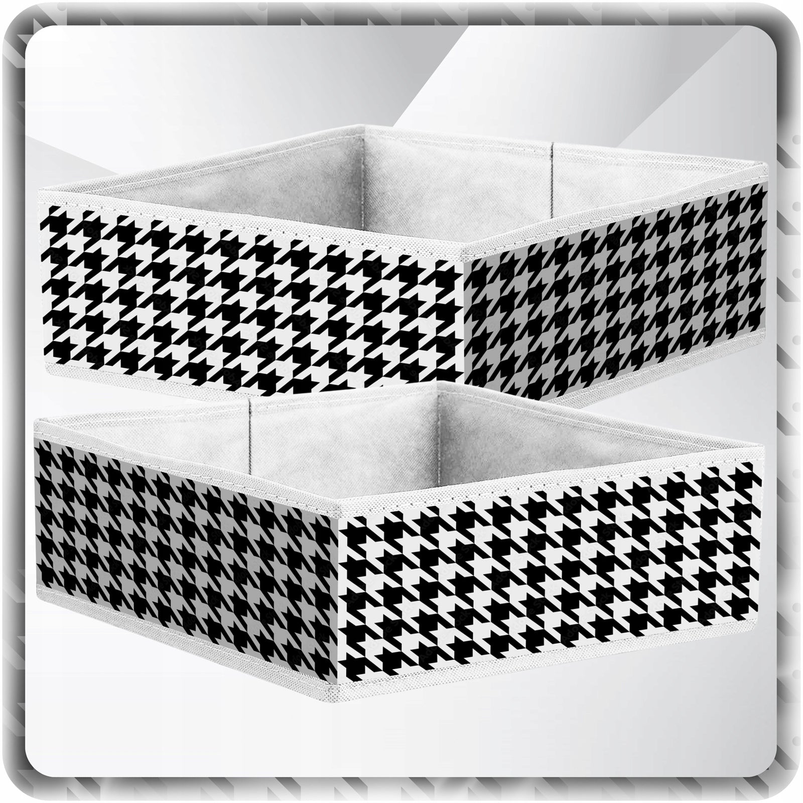 DRAWER CABINET ORGANIZERS 6PCS FOLDING UNDERWEAR CONTAINERS SOCKS Kind drawer organizer