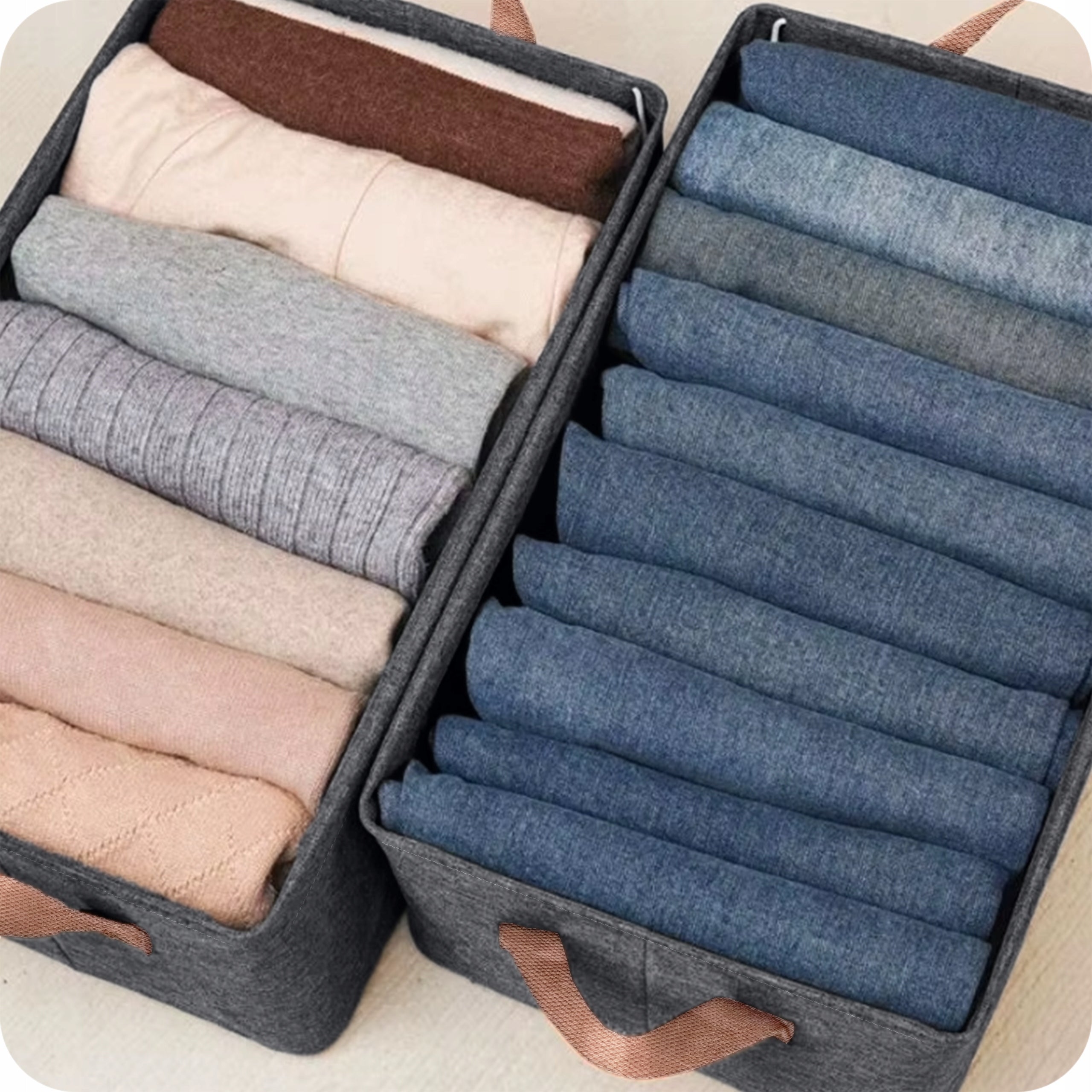 DRAWER CLOSET ORGANIZER LARGE WITH CLOTHES RACK FOLDING CONTAINER Kind wardrobe organizer
