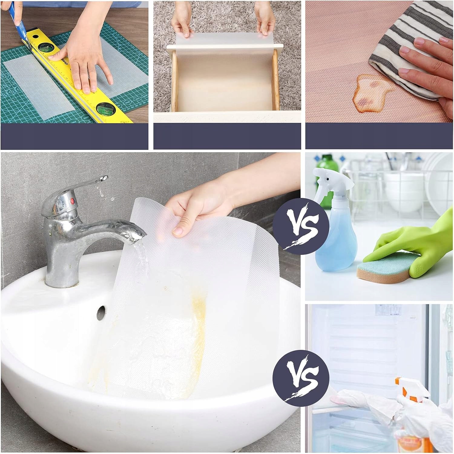 DRAWER MAT 60X500CM, DRAWERS WITH ANTI-SLIP MAT EVA KITCHEN MATS Number of pieces 1 pcs