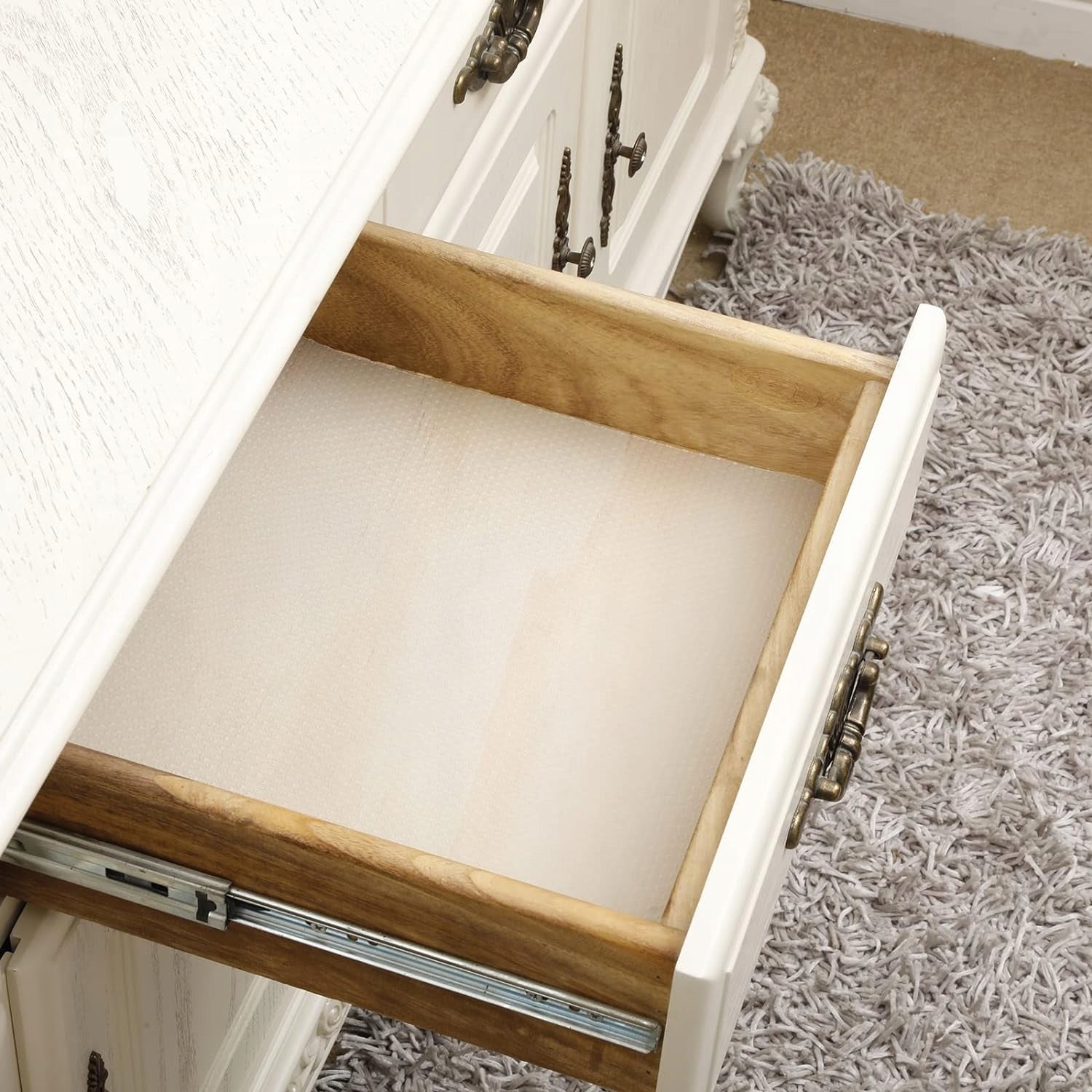 DRAWER MAT 60X500CM, DRAWERS WITH ANTI-SLIP MAT EVA KITCHEN MATS Product weight with unit packaging 0.84 kg
