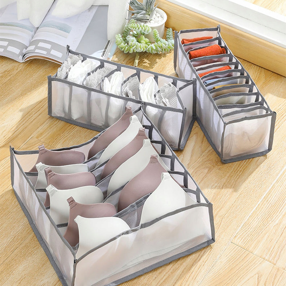 DRAWER ORGANIZER FOR UNDERWEAR CLOTHES INSERT SEPARATOR PARTITION 3 PCS. EAN (GTIN) 5905884047163