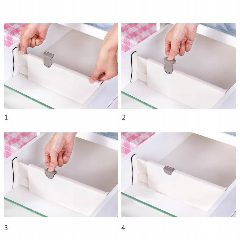 DRAWER ORGANIZER Lova Nest CABINETS COMPARTMENT SEPARATOR ADJUSTABLE ROZ L Brand Lova Nest