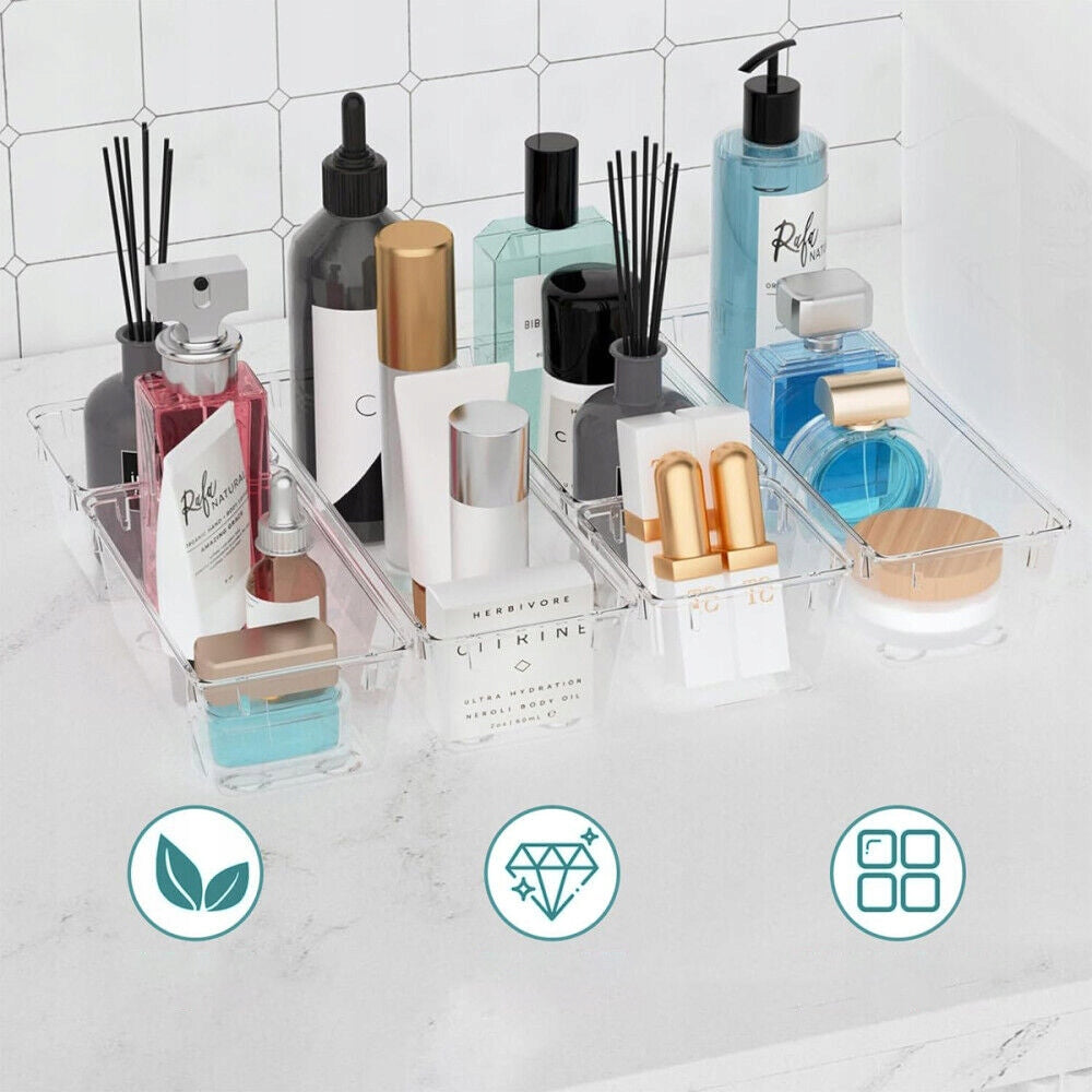 DRAWER ORGANIZERS FOR COSMETICS TRANSPARENT SET 36X Manufacturer code 85SF969