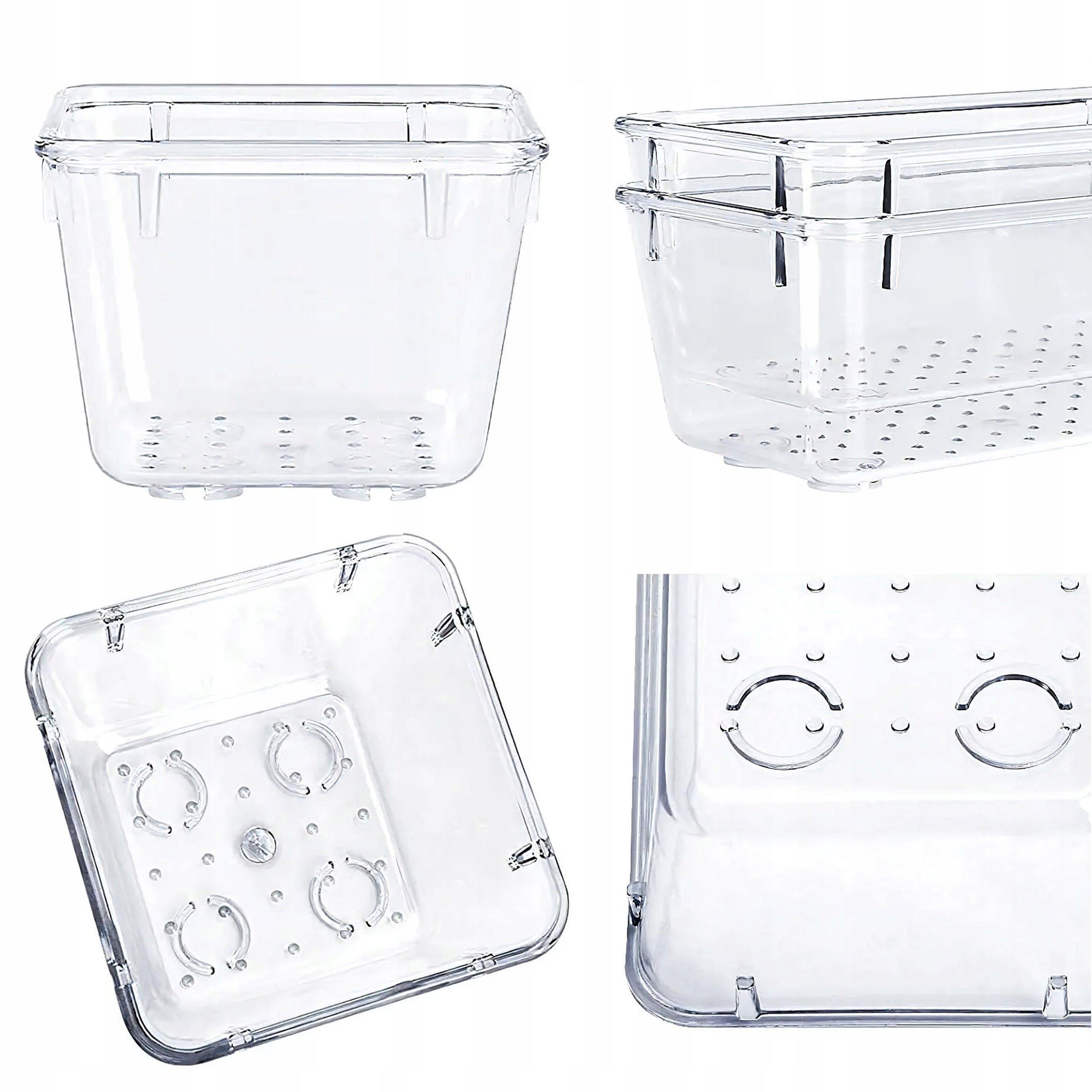 DRAWER ORGANIZERS FOR COSMETICS TRANSPARENT SET OF 25 PIECES Manufacturer code ORS-25