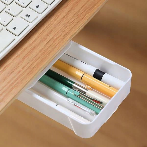 DRAWER UNDER THE DESK, SELF-ADHESIVE, BLACK 20x10x3cm EAN (GTIN) 5905699805385