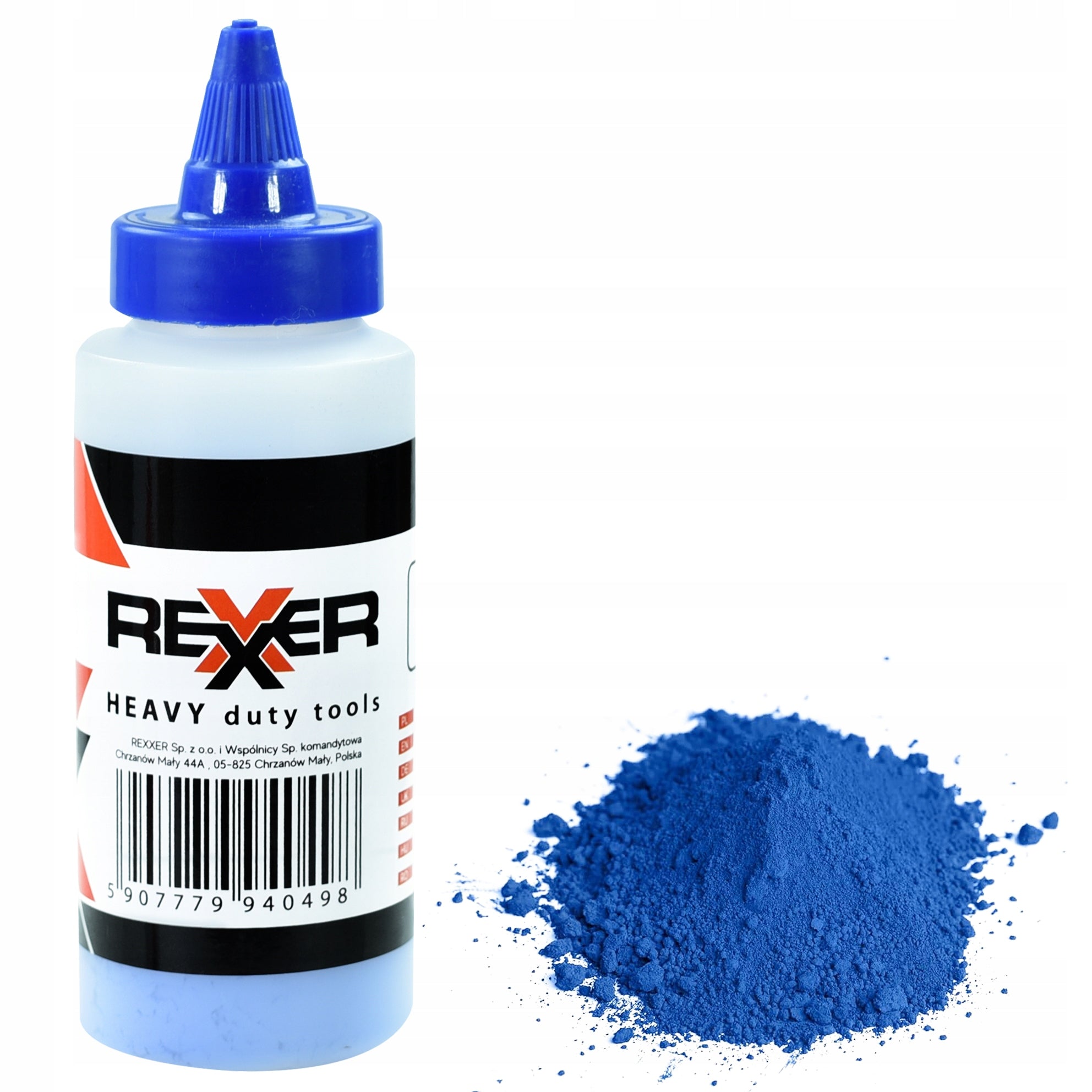 DRAWSTRING 30 M + CHALK 115 G BLUE Packaging status original